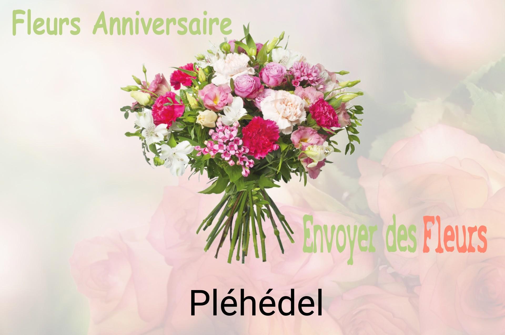 Bouquet de fleurs d’anniversaire livré à Pléhédel