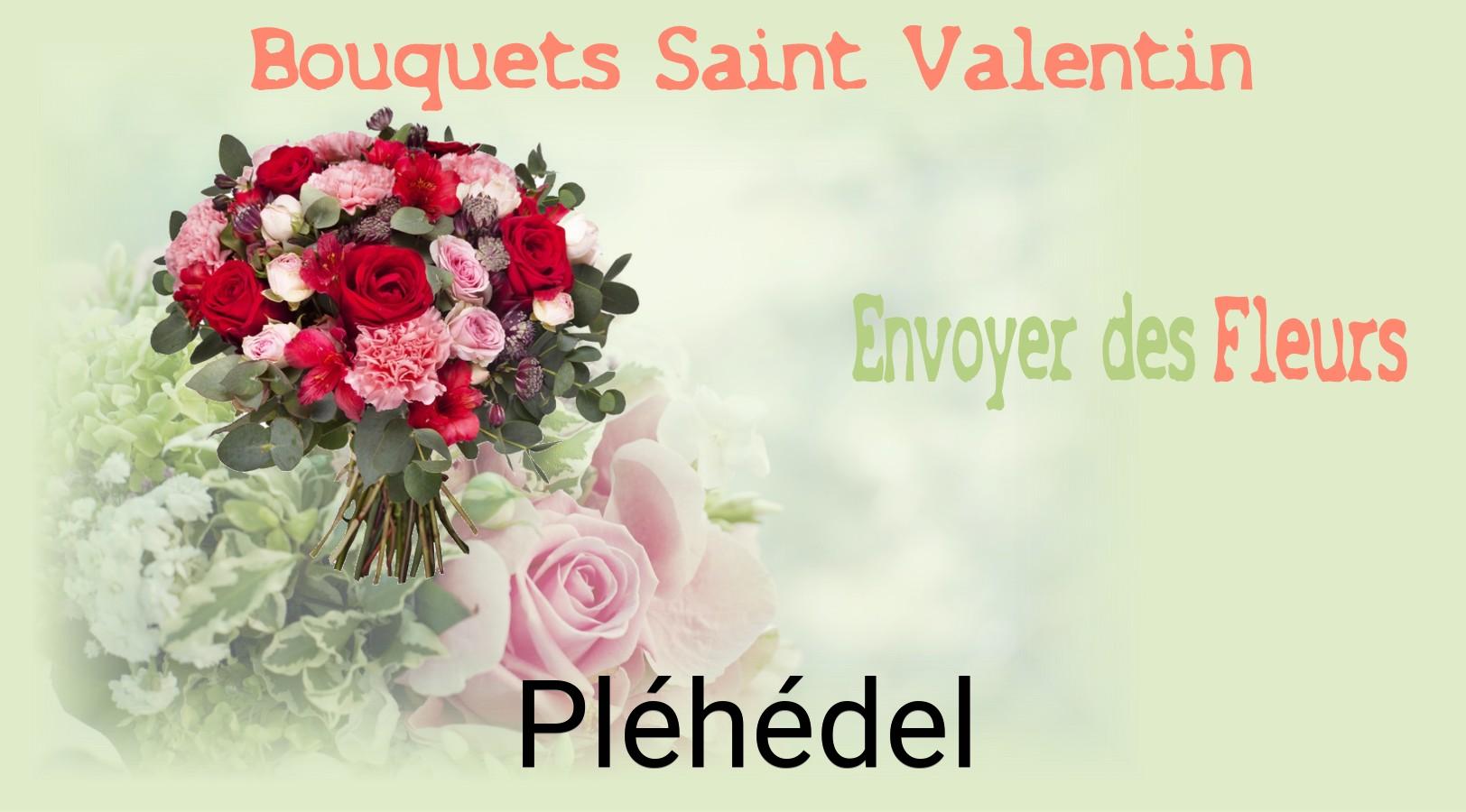 Roses de Saint-Valentin livrées à Pléhédel
